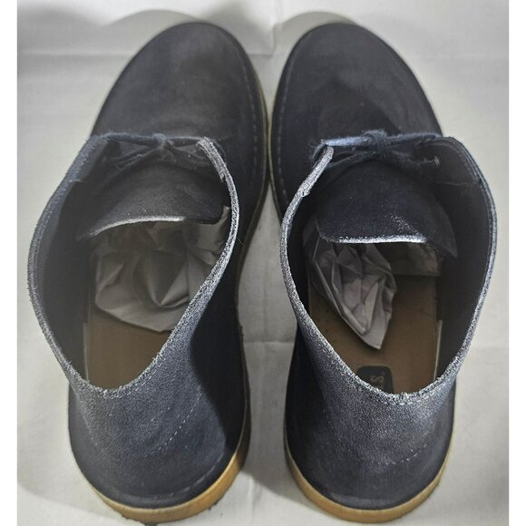 Clarks Men\'s Originals Desert Chukka  Dark Navy Blue Suede Boots  Size 10 main image 15